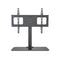TV Stand for 37-55 Inch Television Screens Adjustable Height Universal VESA Holds 50kg Black