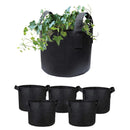 6 Pack 10 Gallon Fabric Flower Pots 38L Garden