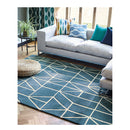 Face Indigo Rug 230X160Cm