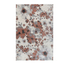 Faded Floral Old Rose Rug 160 X 230 Cm
