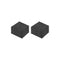 Fall Protection Tiles 12 Pcs Rubber 50X50X3 Cm Black