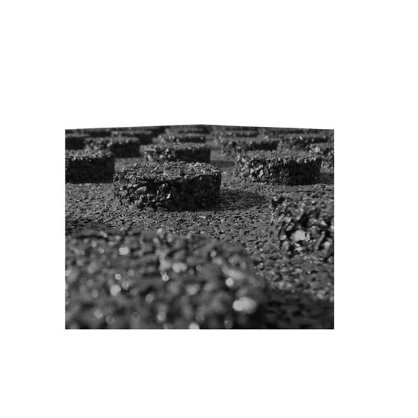 Fall Protection Tiles 12 Pcs Rubber 50X50X3 Cm Black