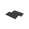 Fall Protection Tiles 12 Pcs Rubber 50X50X3 Cm Black