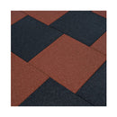 Fall Protection Tiles 6 Pcs Rubber 50 X 50 X 3 Cm