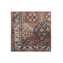 Multi Colour Rectangle Shape Gray Scale Rug