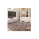 Multi Colour Rectangle Shape Gray Scale Rug