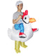 Fan Operated Costume - Chicken Fancy Dress Inflatable Suit