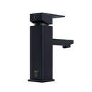 Bathroom Basin Tap Square Brass Vanity Sink Faucets Counter Top Wels