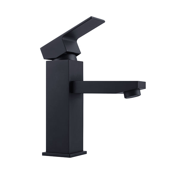 Bathroom Basin Tap Square Brass Vanity Sink Faucets Counter Top Wels