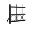 Fence Gate With Arched Top Steel 100X200 Cm Black