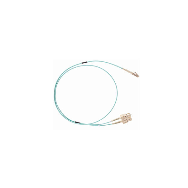 Lc Sc Om4 Multimode Fibre Optic Cable Aqua