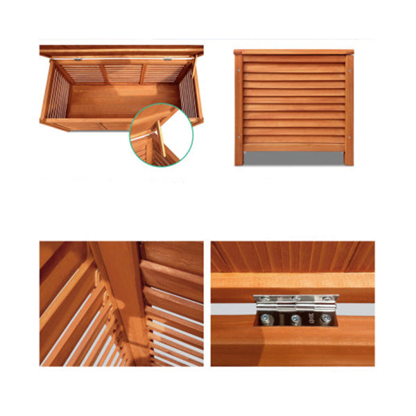 Fir Wood Outdoor Storage Box