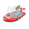 Fire Engine Inflatable Sprinkler Pool For Kids