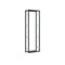 Firewood Rack Steel Black