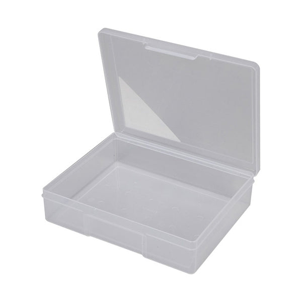 Fischer Plastic 1 Compartment Storage Box Large Plastic Case