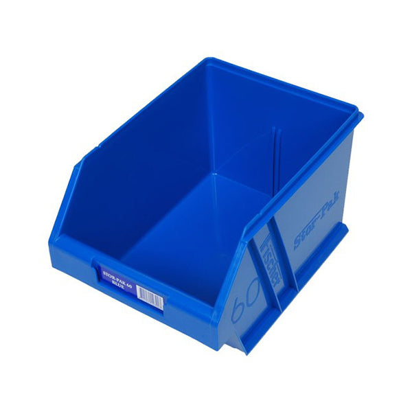 Fischer Plastic Medium Parts Drawer Blue Stor Pak Containers