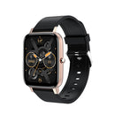 Fit Smart Multi Function Smartwatch Wireless Touch Screen Black Gold