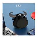 Fit Smart Bluetooth Animal Face Speaker Portable Wireless Stereo Black