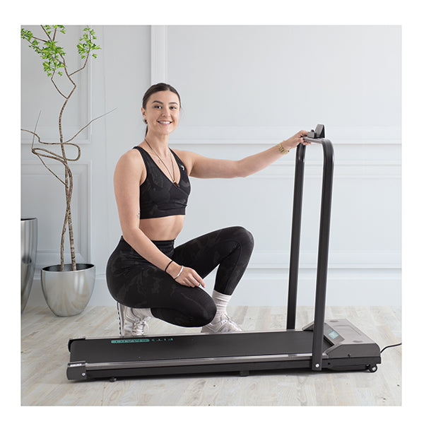 Fitsmart Fx2000 Electric Treadmill Walking Foldable Exercise Black