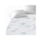 Fitted Waterproof Mattress Protector With Bamboo Fibre Double Size