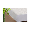 Fitted Waterproof Mattress Protector With Bamboo Fibre Double Size