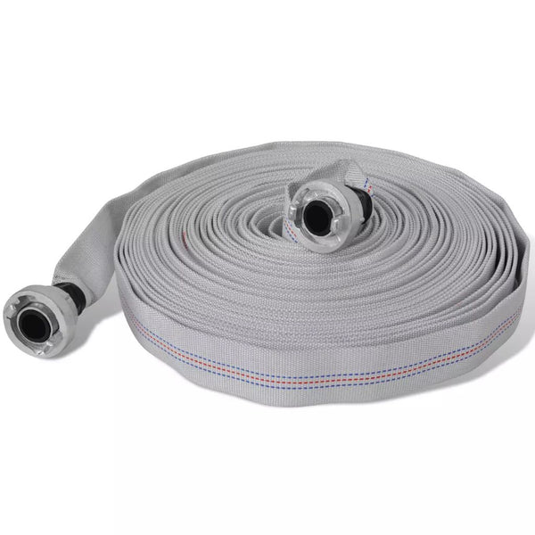 Flat Fire Hose 30 M With D-Storz Couplings 1 Inch