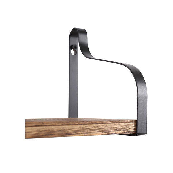 Floating Shelf Brackets Display Bookshelf Wall Mount Rack Storage
