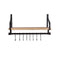 Floating Shelf Brackets Mount Display Rack Storage Hook