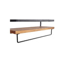Floating Shelf Brackets Towel Rail Wall Mount Rack