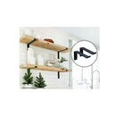 Floating Wall Shelf Brackets Heavy Duty Rustic