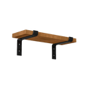 Floating Wall Shelf Brackets Heavy Duty Rustic