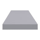 Floating Wall Shelves 2 Pieces Grey