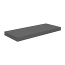Floating Wall Shelves 2 Pieces High Gloss Grey