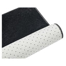 Floor Rugs Large Shaggy Carpet Bedroom Living Room Black