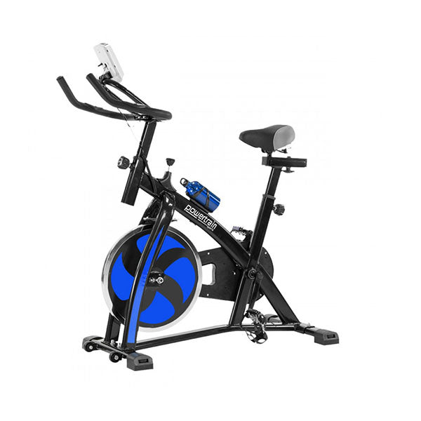 Flywheel Exercise Spin Bike Home Gym Cardio Blue