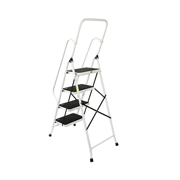 Foldable Non Slip 4 Step Steel Ladder