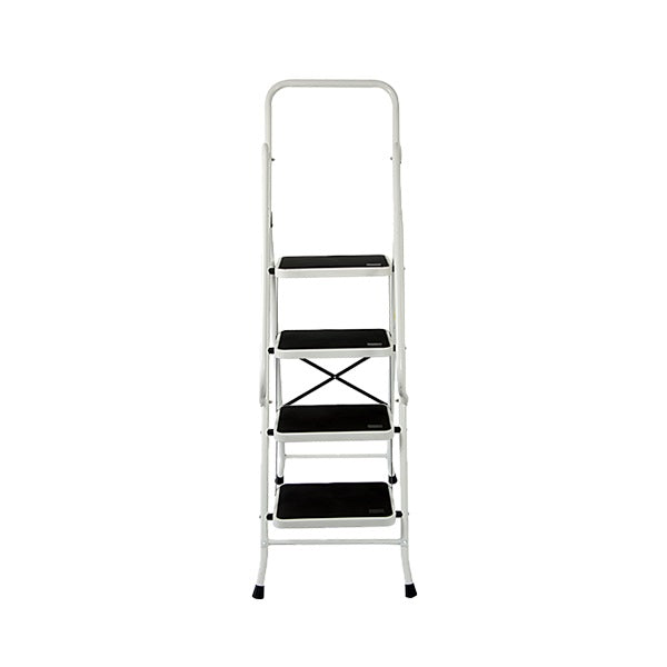 Foldable Non Slip 4 Step Steel Ladder