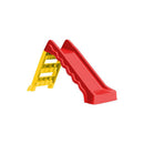 Foldable Slide For Kids Indoor Outdoor Red And Yellow