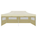 Foldable 3m x 6m Pop-up Party Tent - Cream