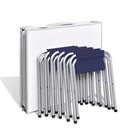 Foldable Aluminum Camping Table (180cm x 60cm) with 6 Stools