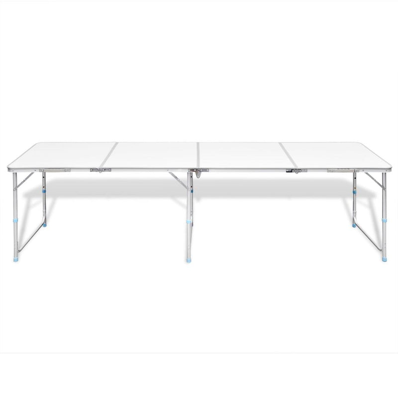 Foldable Aluminum Camping Table (240cm x 60cm)