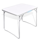 Foldable Aluminum Camping Table (80cm x 60cm)