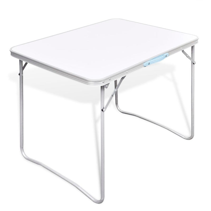 Foldable Aluminum Camping Table (80cm x 60cm)