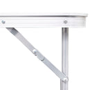 Foldable Aluminum Camping Table (80cm x 60cm)