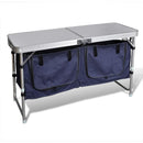 Foldable Camping Cupboard With Aluminum Frame