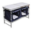 Foldable Camping Cupboard With Aluminum Frame
