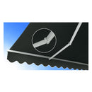 Folding Arm Awning Motorised Retractable Outdoor Sunshade Grey