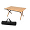 Folding Camping Table Portable Picnic Outdoor Roll Foldable Bbq Desk