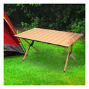 Folding Camping Table Portable Picnic Outdoor Roll Foldable Bbq Desk