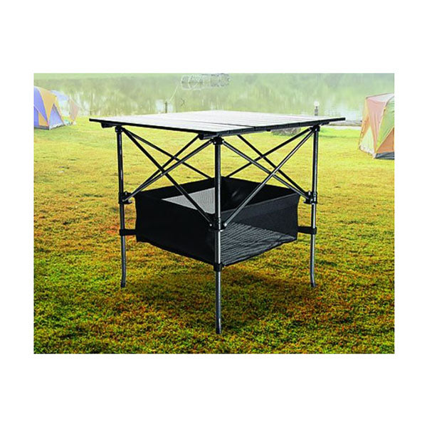 Folding Collapsible Camping Table Rv Heavy Duty Steel And Aluminum